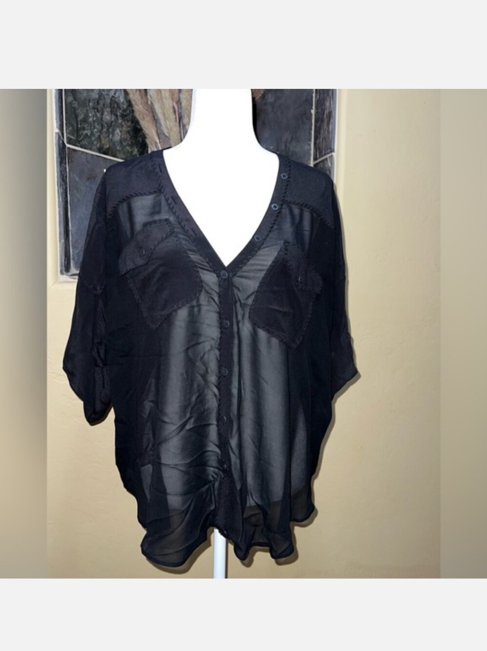 All Saints | Hecia Black Top